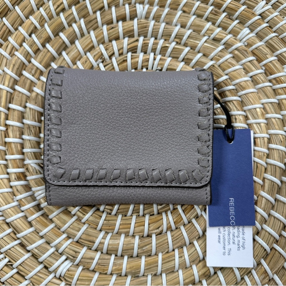 NWT Rebecca Minkoff Women’s Mini Vanity Wallet in Grey